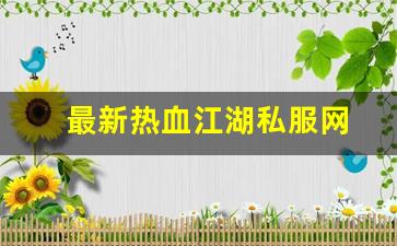 新开sf：最新热血江湖私服网 (3)