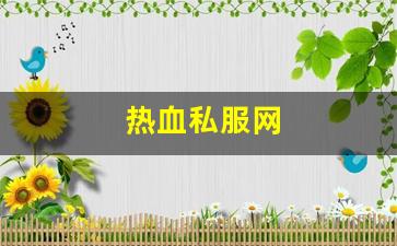 私服发布站：热血私服网(新开1.76热血