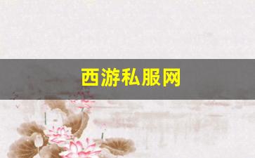 好热血江湖网：西游私服网(西游服务端)