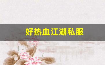 好热血江湖私服 (10)